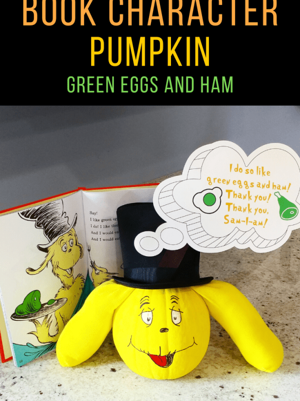 Book Character Pumpkin