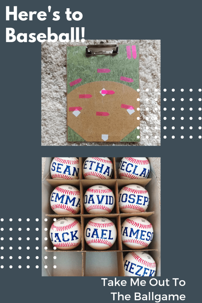 Baseball Parade, personalized baseball, baseball clipboard