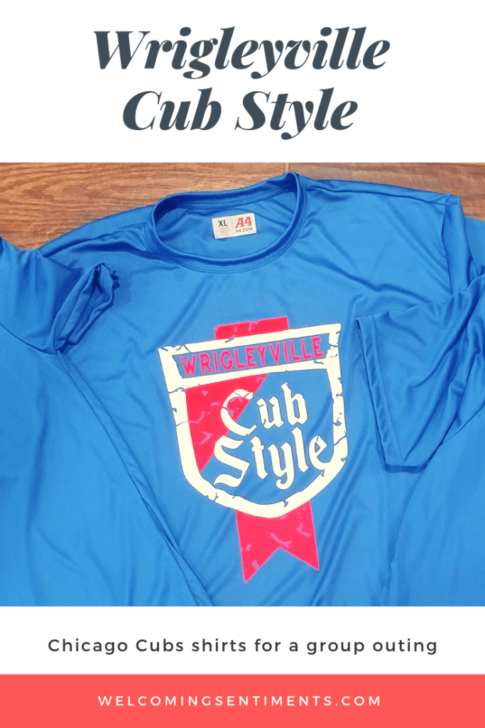 Wrigleyville, Cub Style (Old Style) Chicago Cubs custom shirt