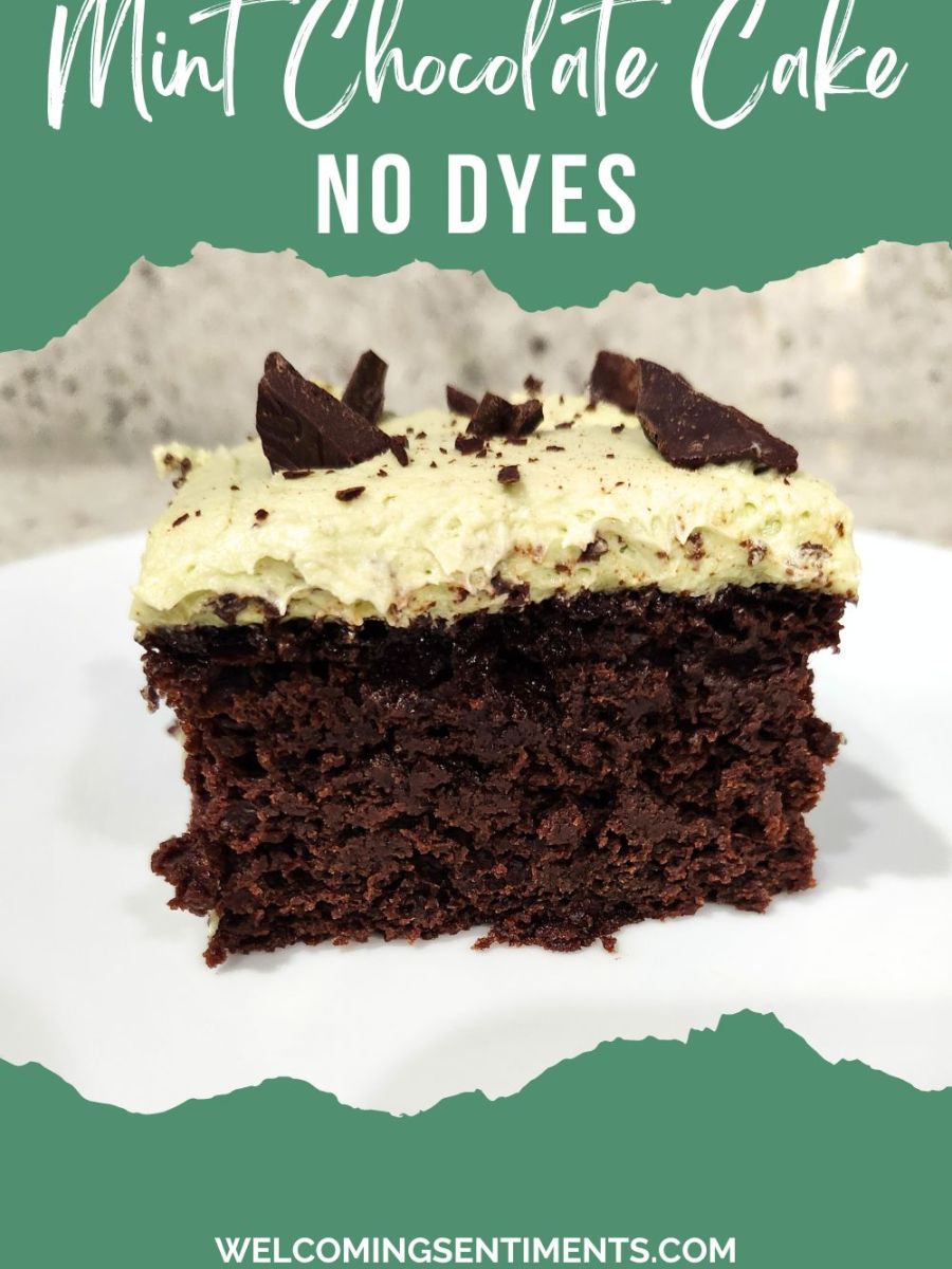 Healthier Mint Chocolate Chip Cake&nbsp;Recipe