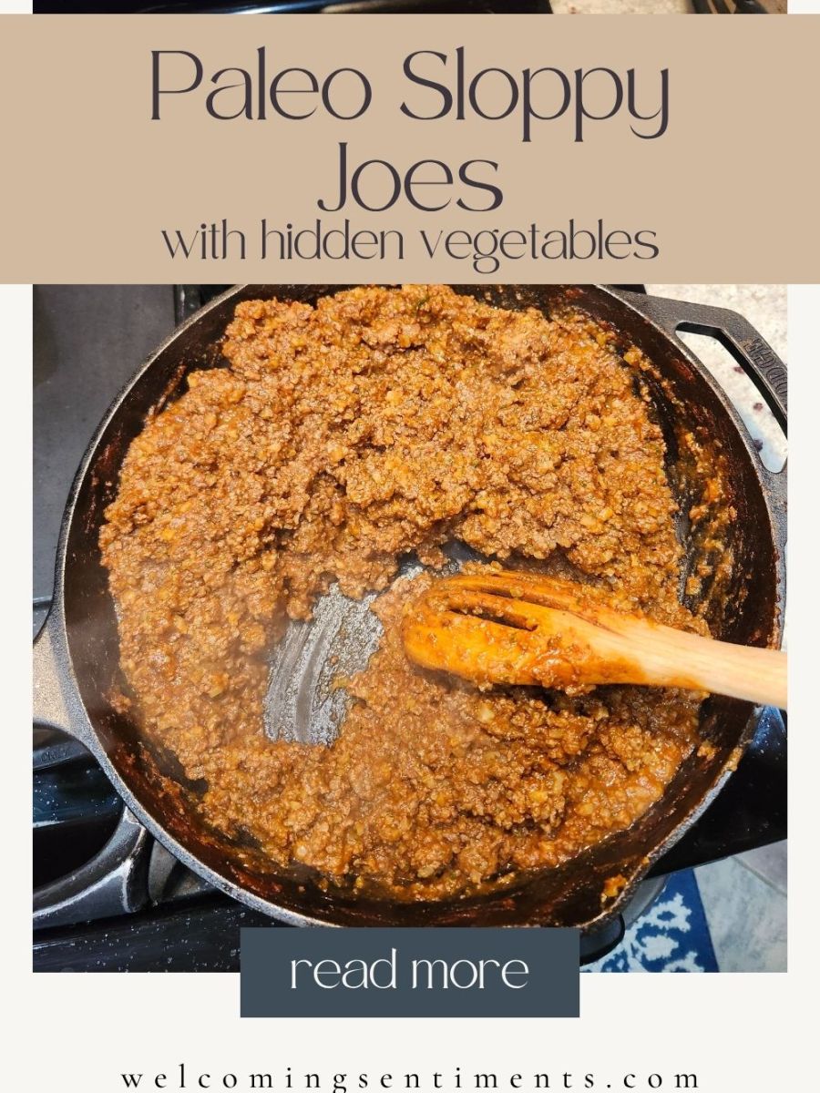Easy Paleo Sloppy Joes with Hidden&nbsp;Veggies